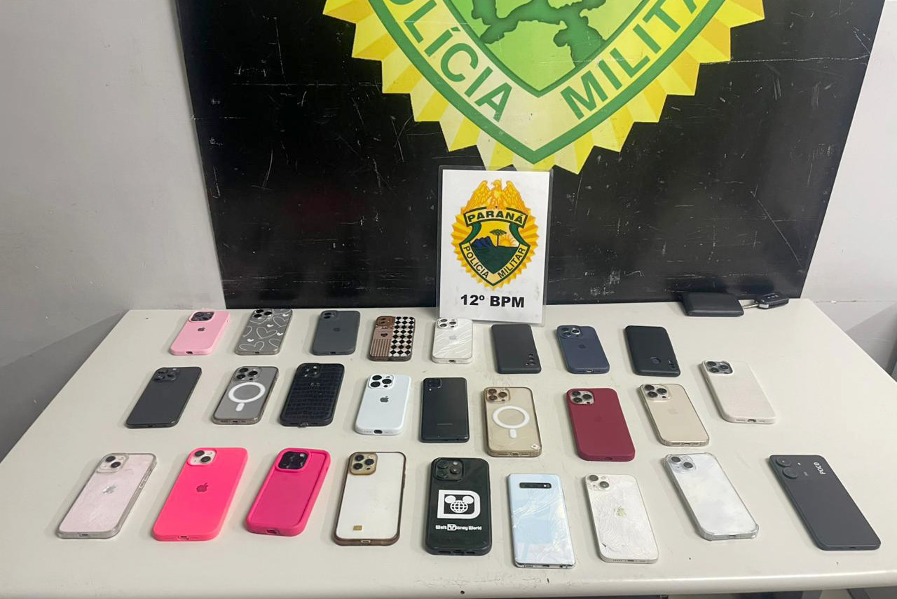 Roubos de celular despencam no Paraná com ações firmes de segurança pública