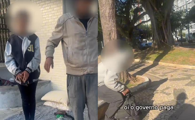 Vídeo Polêmico Expõe Realidade de Beneficiários do Bolsa Família em Situação de Rua no Centro de Florianópolis