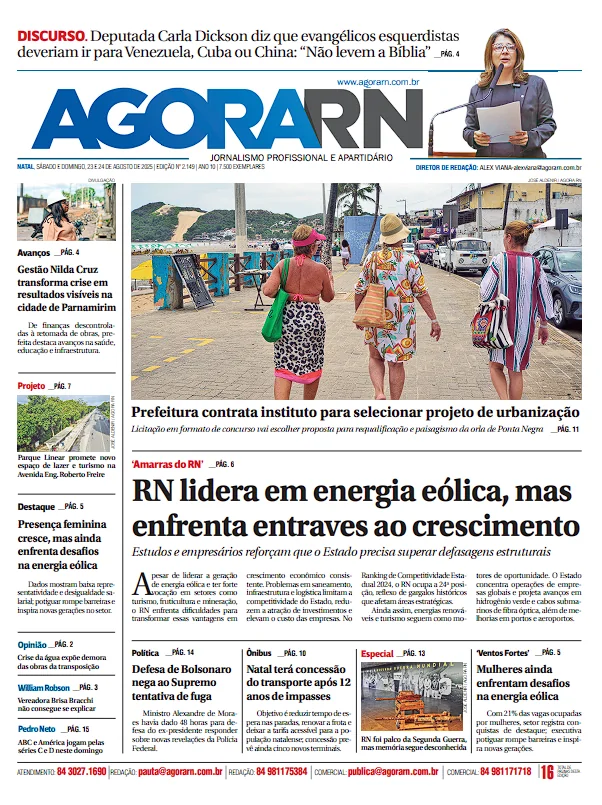 Agora RN Disponibiliza Edição Impressa em Formato Digital: Acesse Agora!
