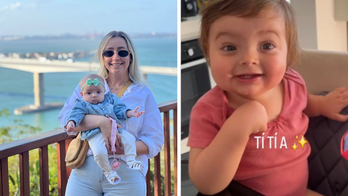 Amor à Distância: Bebê Capixaba Derrete a Internet ao Chamar Tia que Vive nos EUA