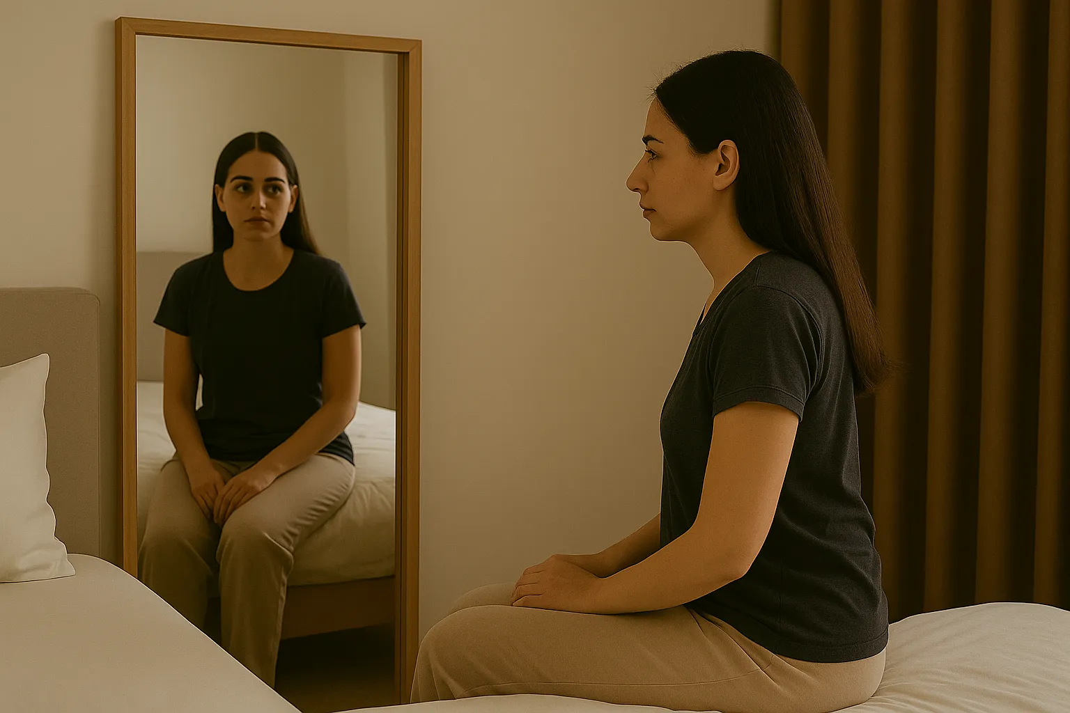 Espelho no Quarto: Um Inocente Detalhe que Pode Estar Roubando Sua Energia e Sono