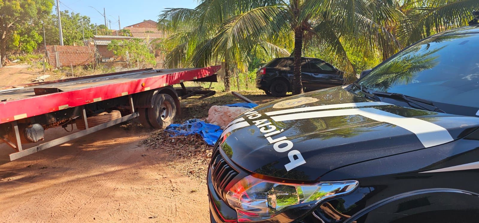 Polícia Civil recupera veículo furtado em Paraíso do Tocantins; Suspeito é liberado