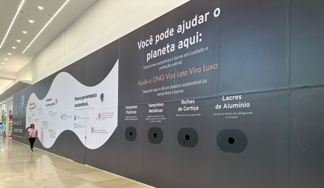 Shopping Vitória se une à ONG Vira Lata Vira Luxo em prol da causa animal e do meio ambiente