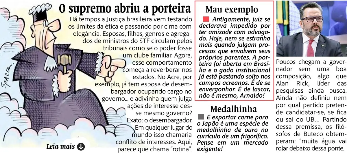 Críticas à Cautelar de Desembargador Acendem Debate sobre Independência Judicial