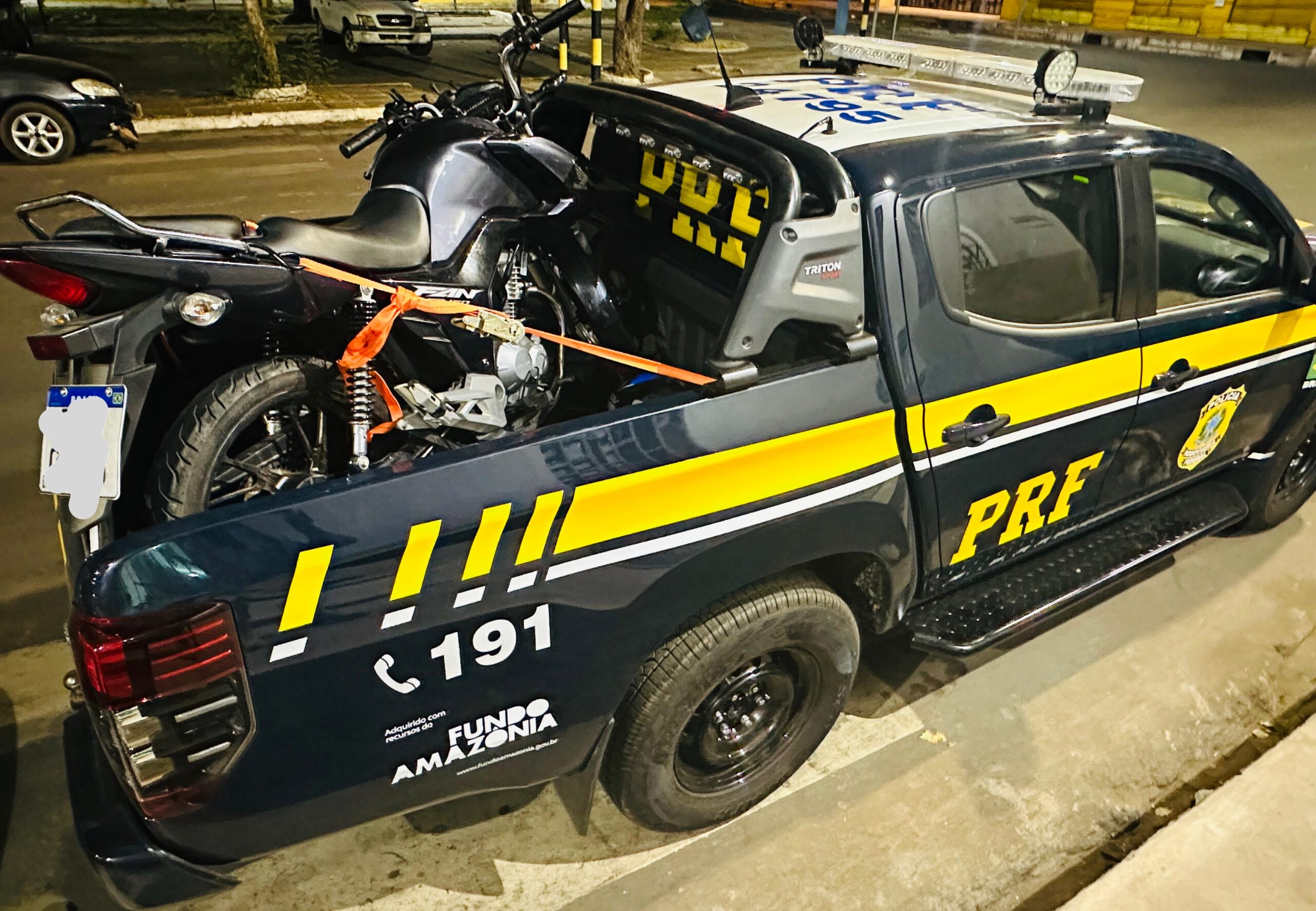 PRF prende homem com moto roubada e adulterada na BR-316 em Caxias