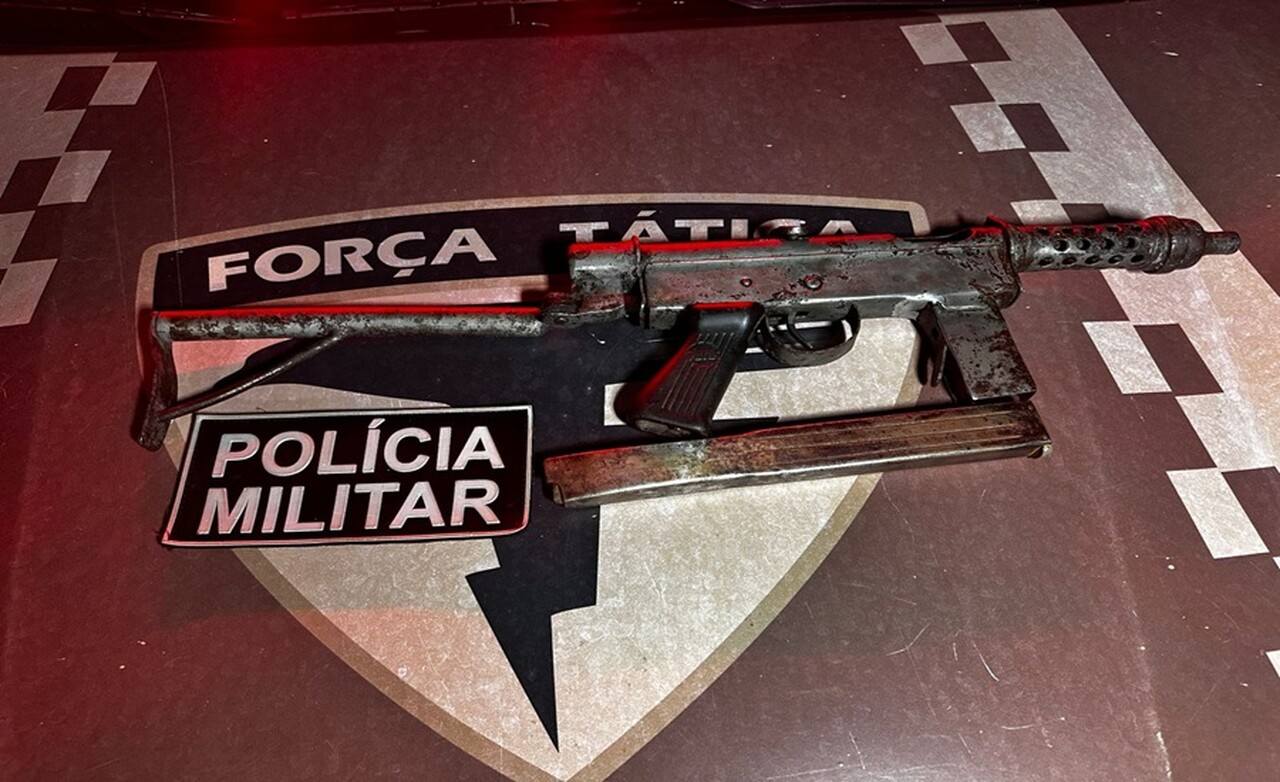 Ação Conjunta Prende Jovem com Submetralhadora em Rodoviária de Araguaína