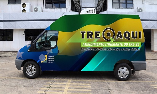 TRE-SE leva serviços eleitorais e biometria para moradores de Feira Nova