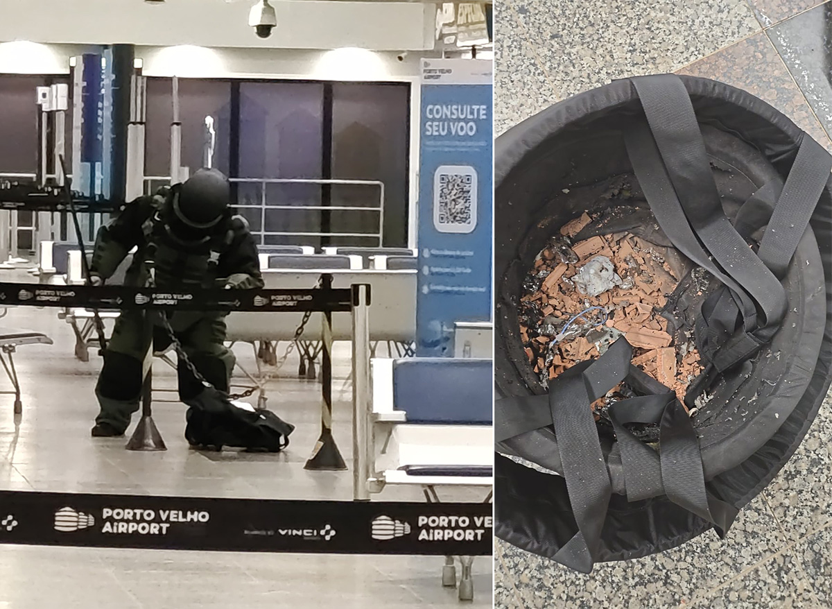 Alerta no Aeroporto de Porto Velho: PM e PF Investigam Suspeita de Bomba