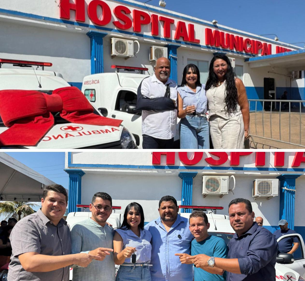 Formoso do Araguaia Reforça Saúde com Ambulâncias Viabilizadas por Emenda Parlamentar