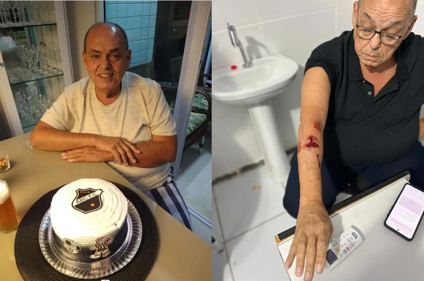 Ex-Presidente do ABC e Torcedor Trocam Acusações Após Agressão em Jogo