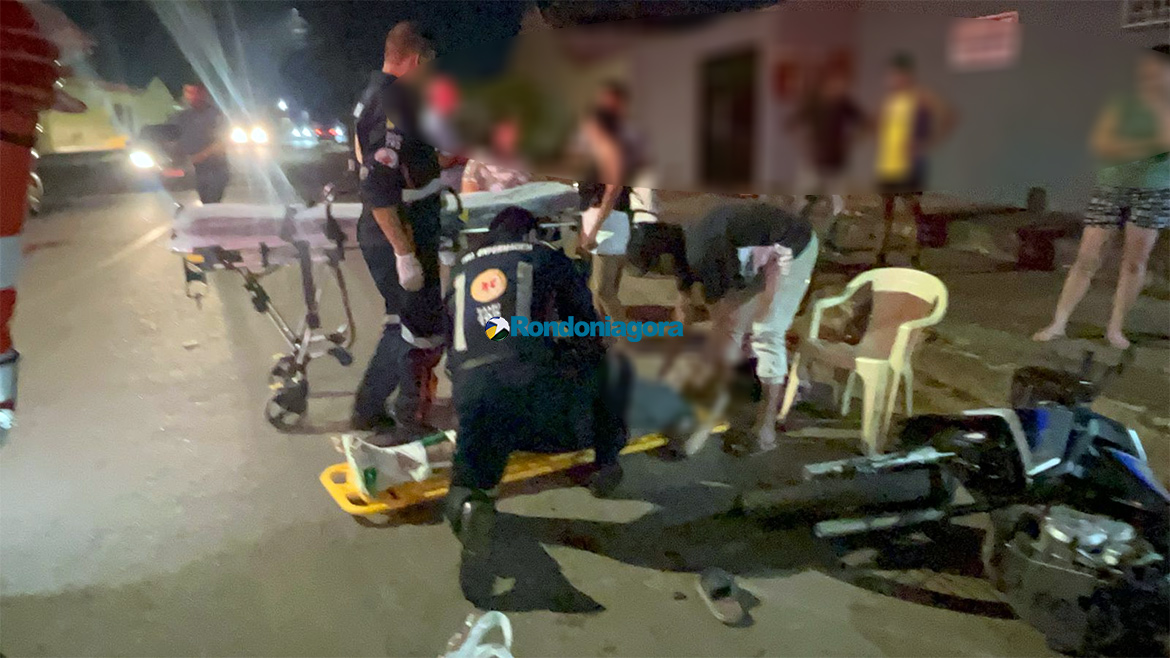 Subtenente da PM Causa Grave Acidente Sob Efeito de Álcool em Porto Velho; Motociclista Fica Ferido