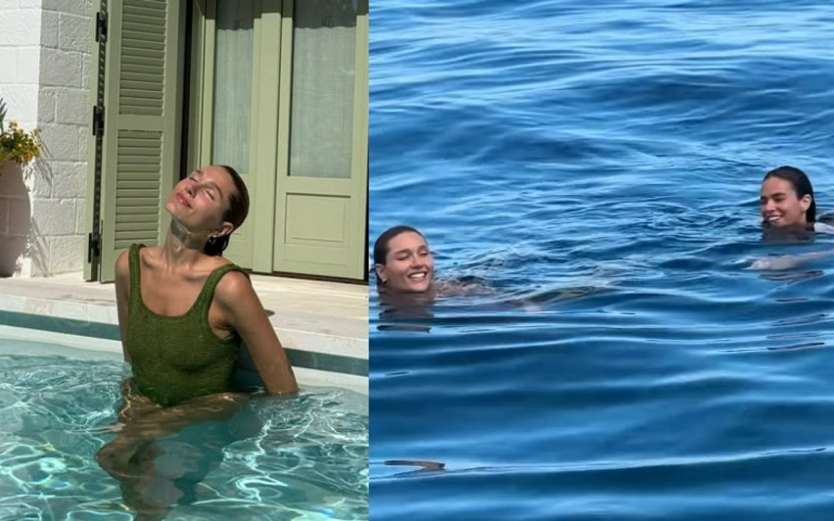 Dolce Vita: Sasha Meneghel curte a Itália com Bruna Marquezine e o marido em cenário de luxo