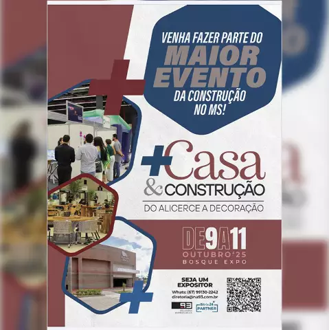Feira +Casa & Construção Abre Inscrições para Expositores em Campo Grande