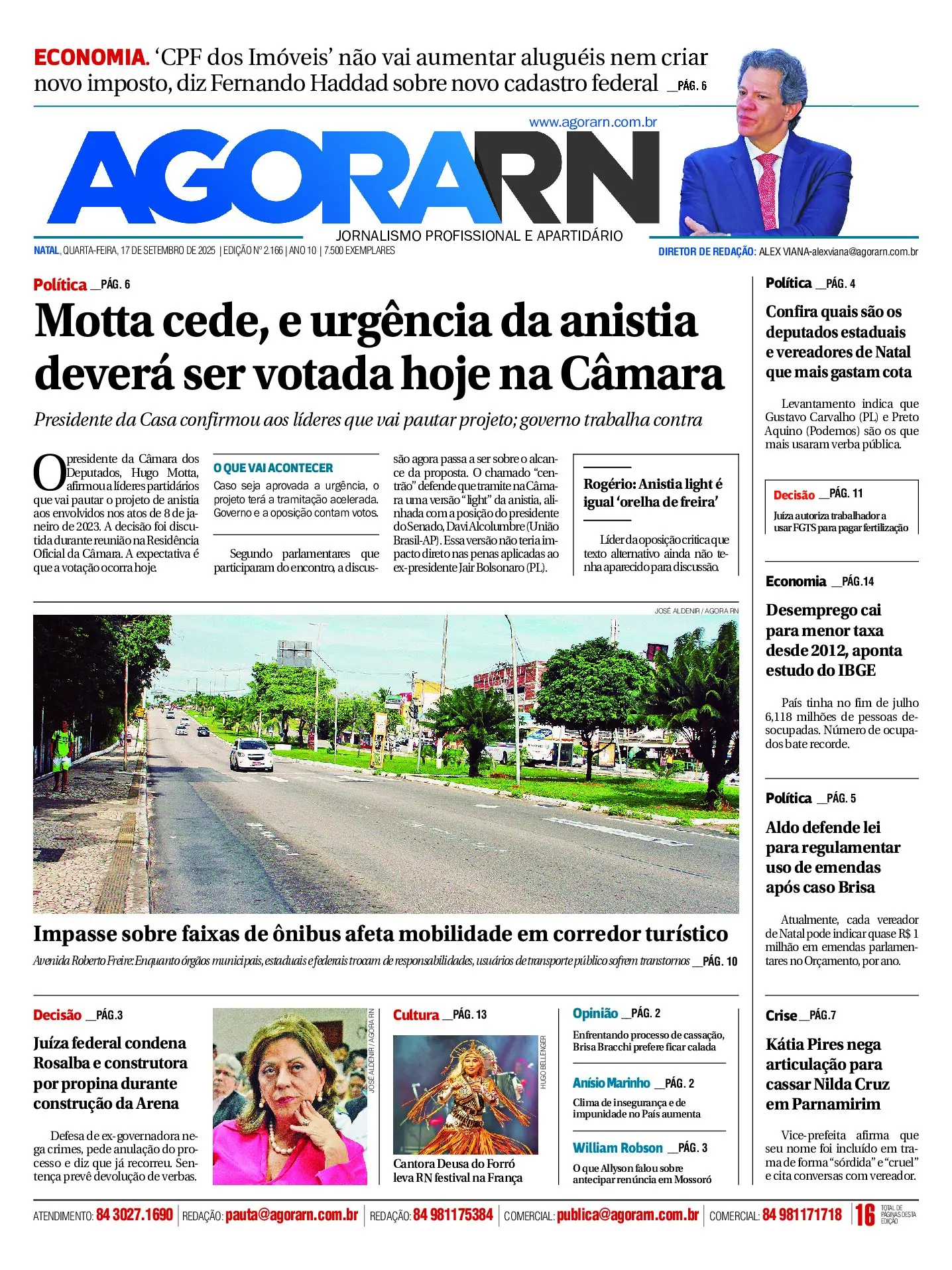 Agora RN Disponibiliza Edição Completa em PDF: Acesse as Notícias do RN na Íntegra