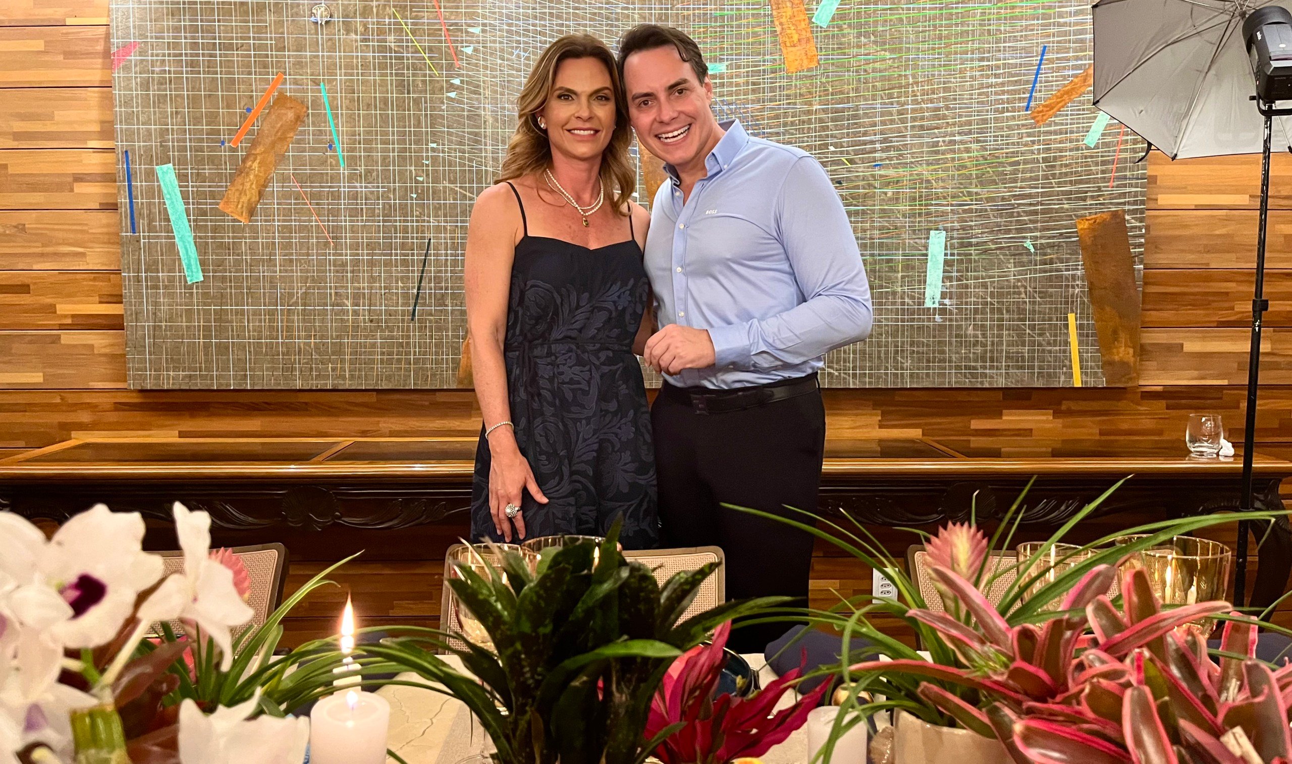 Colunista Francisco Campello Celebra a Arte de Receber na Residência de Mariana Buaiz