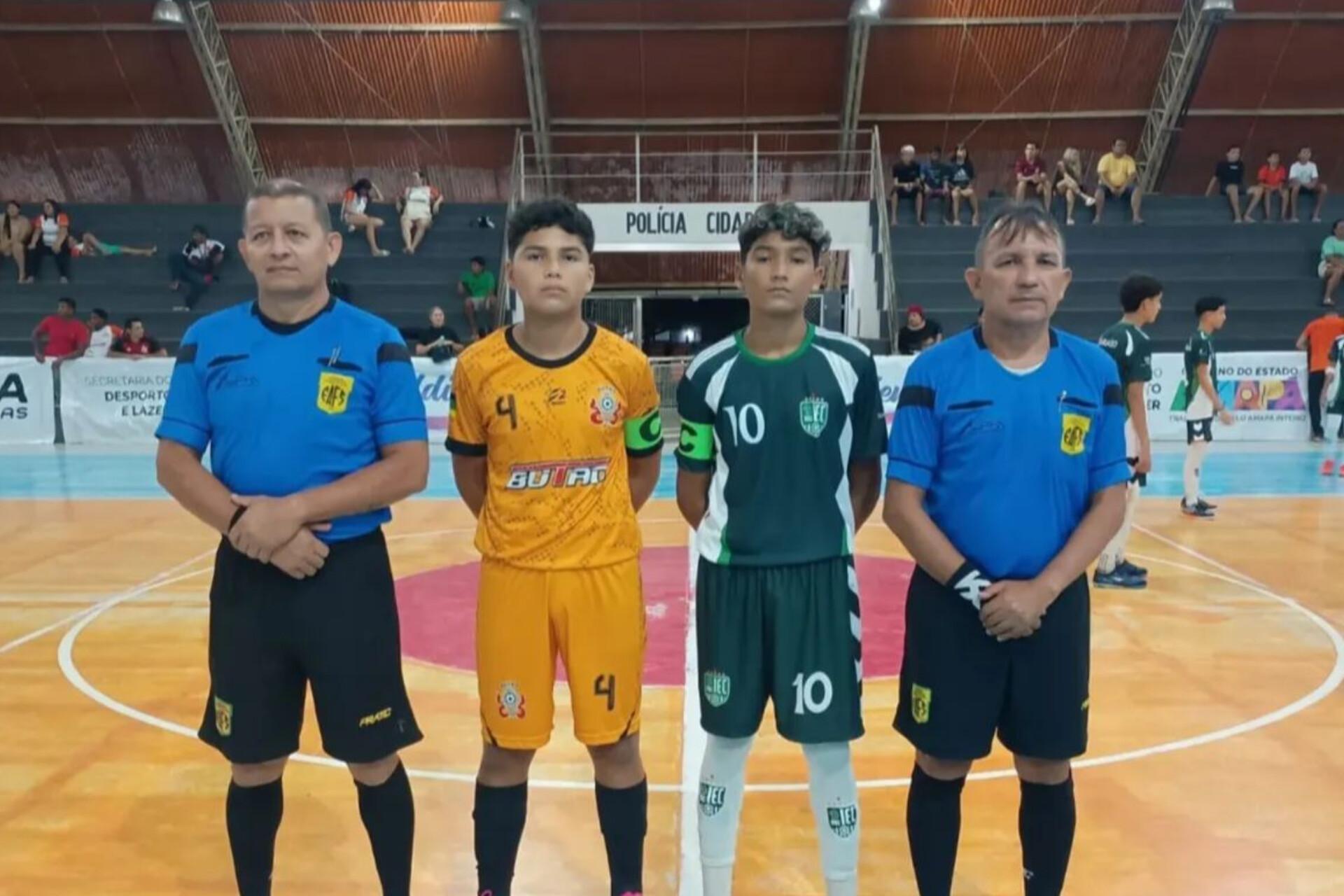 Equilíbrio e Gols Marcam o Início do Campeonato Amapaense de Futsal Sub-13 e Sub-15