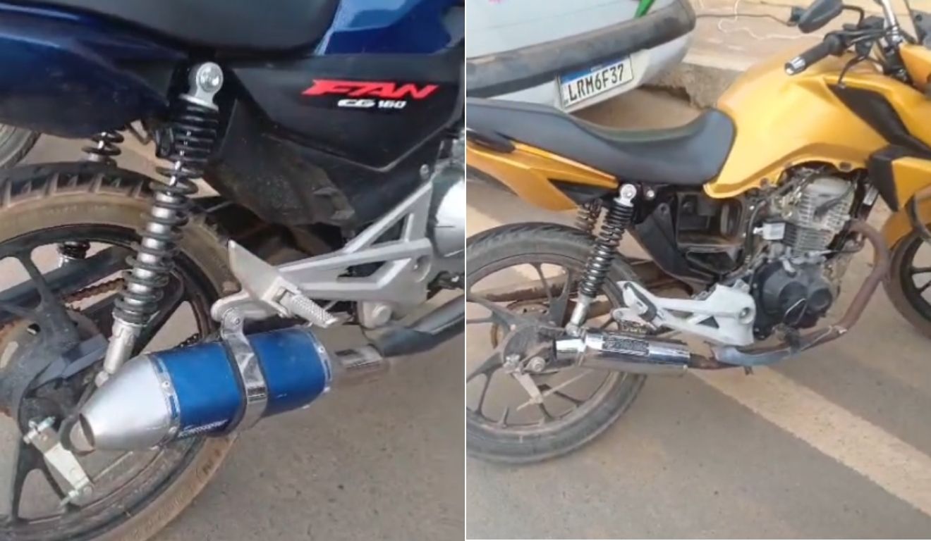Tolerância Zero em Dores do Rio Preto: PM Apreende Motos Adulteradas em Operação Rigorosa