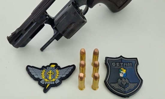 Homem é preso em Aracaju com revólver recém-adquirido