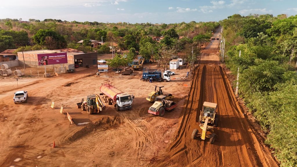 Ligação Viária Norte de Palmas Ganha Novo Asfalto e Promete Fim dos Congestionamentos