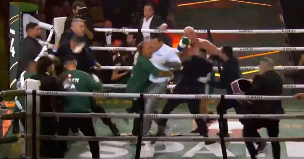 Ringue em Caos: Luta entre Popó e Wanderlei Degenera em Confronto Generalizado entre Equipes