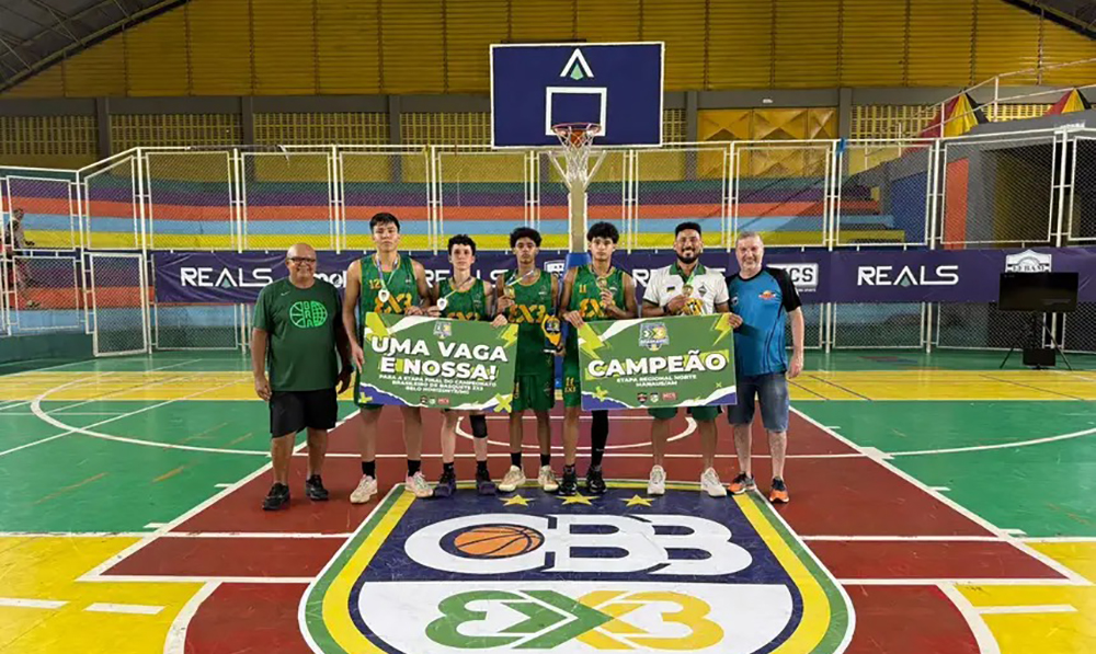 Amapá no Topo: Estudantes-Atletas Conquistam Título Regional de Basquete 3×3 e Vaga Nacional