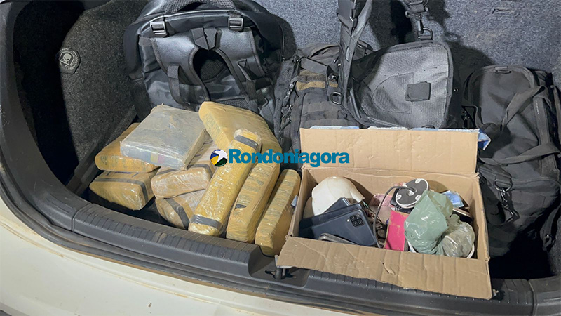 Distribuidora na Zona Leste de Porto Velho Usada como Fachada para Tráfico: Polícia Apreende 10kg de Maconha e Prende Dupla