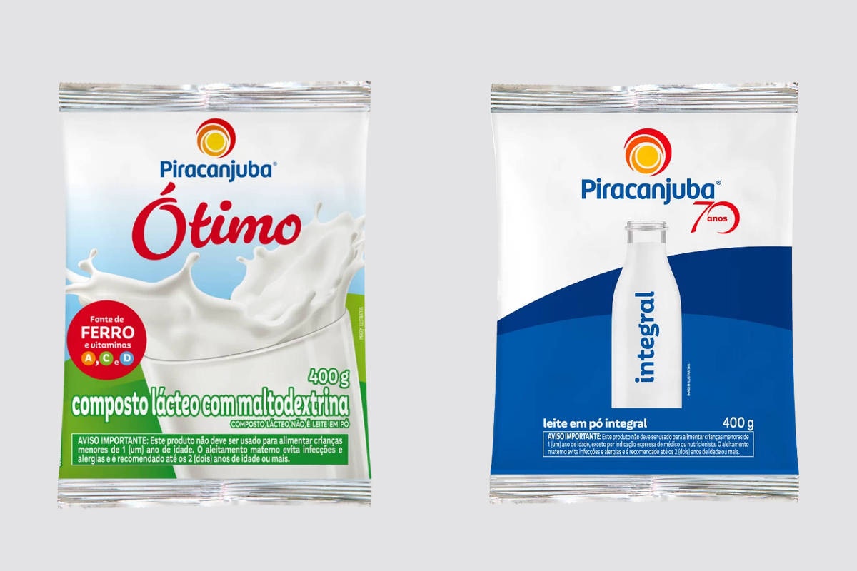 Procon aplica multa de R$ 700 mil à Piracanjuba por rótulos semelhantes