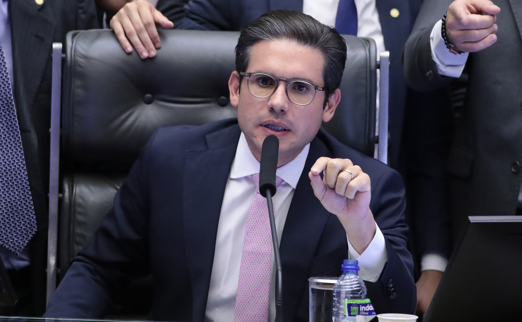 Hugo Motta fala sobre análise de anistia na Câmara