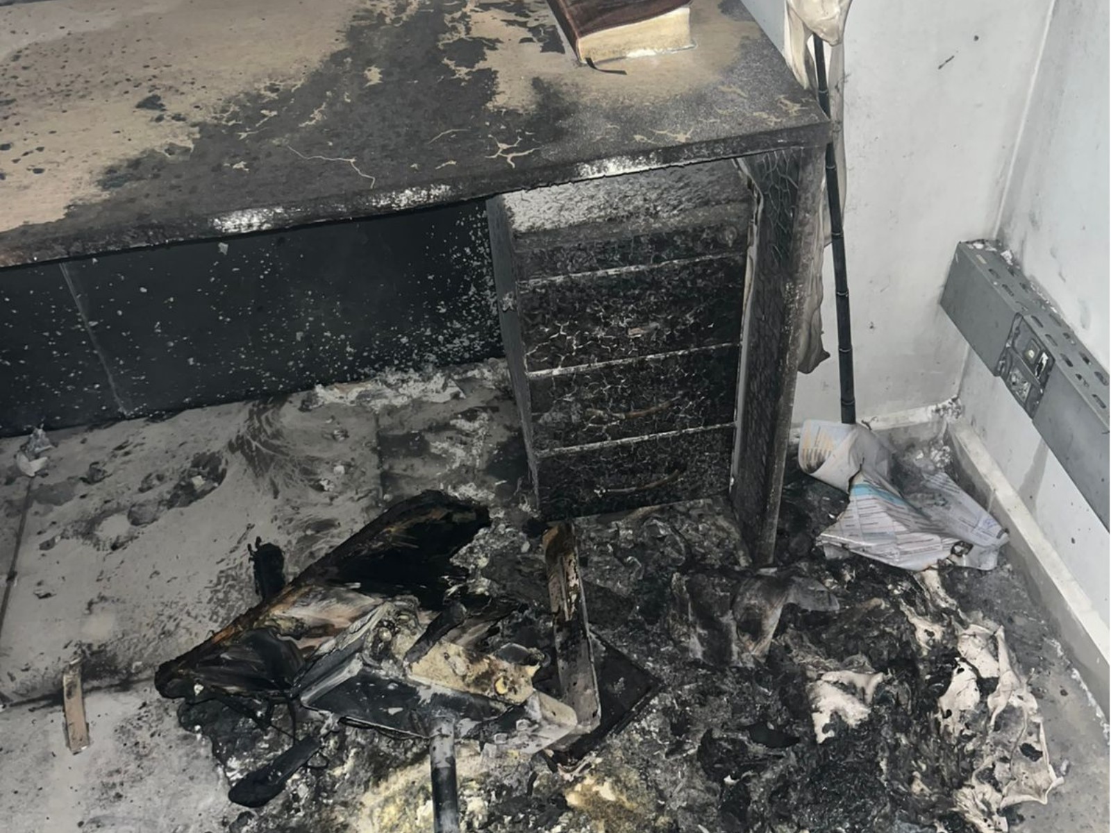 Incêndio em gabinete de secretário leva a evacuação em Rio Branco