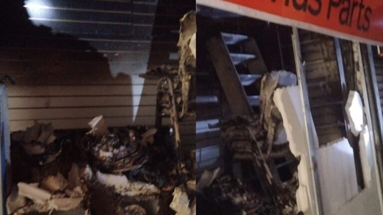 Incêndio no shopping da cidade em Teresina