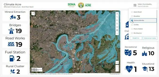 Acre Lança Plataforma Inovadora para Mapear Impacto das Inundações na Semana do Clima em Nova York