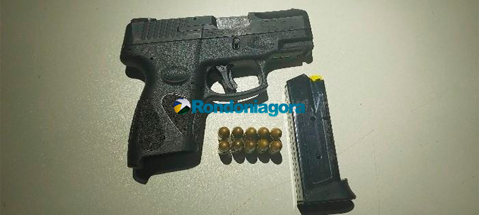 Jovem de 19 Anos Detido com Pistola Adulterada em Balneário de Porto Velho