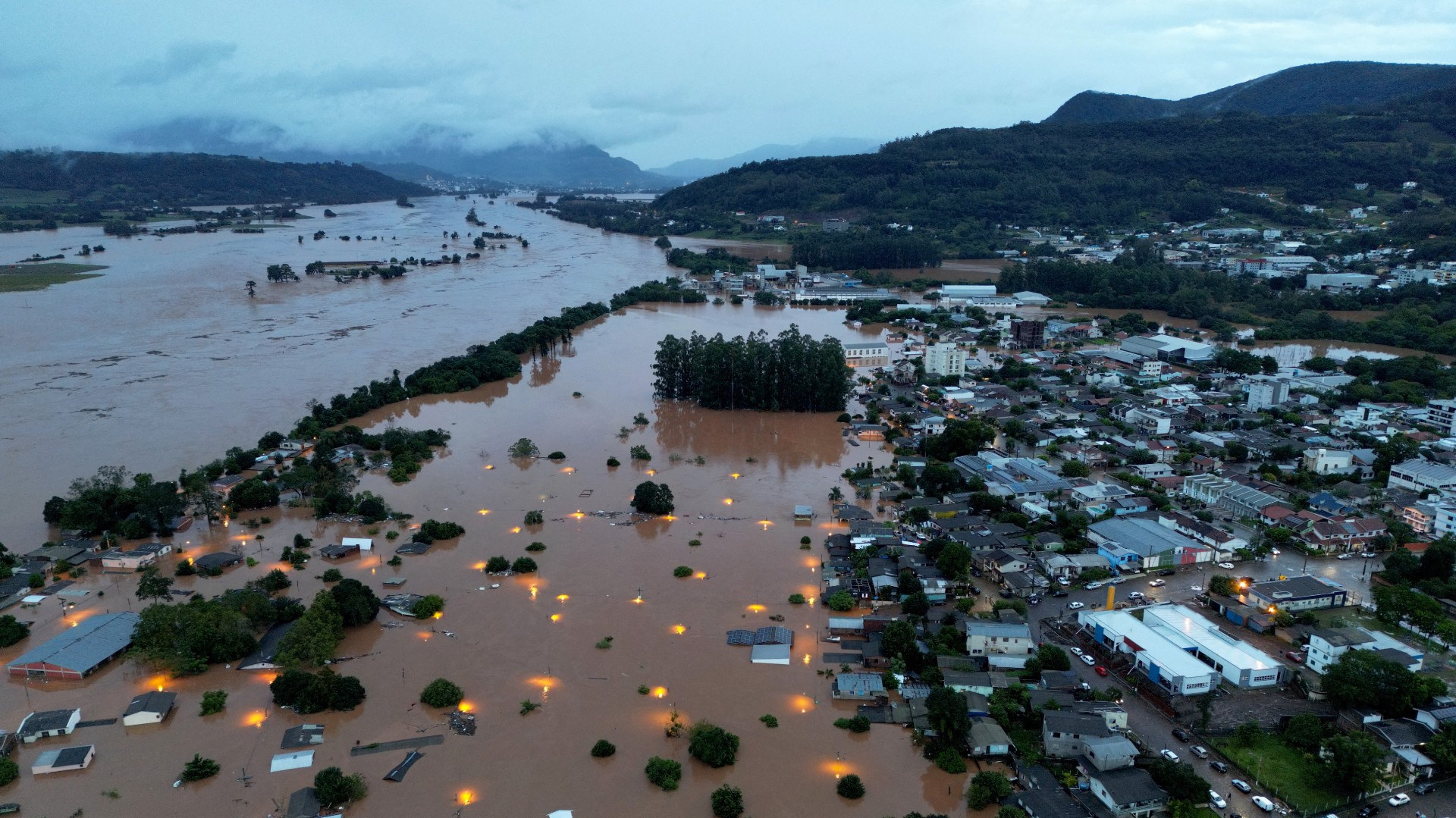 Mapeamento revela áreas de risco em 95 cidades do RS