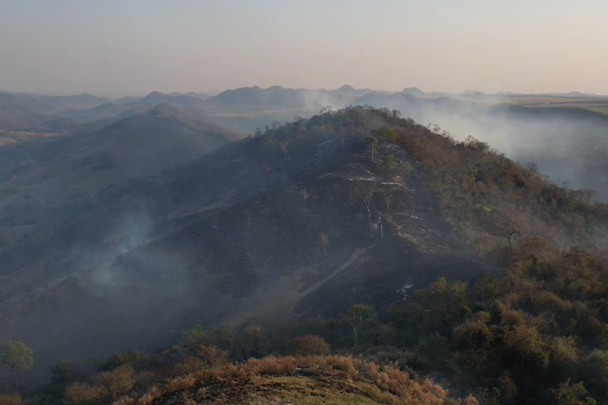 Incêndio ameaça biodiversidade da Serra da Bodoquena