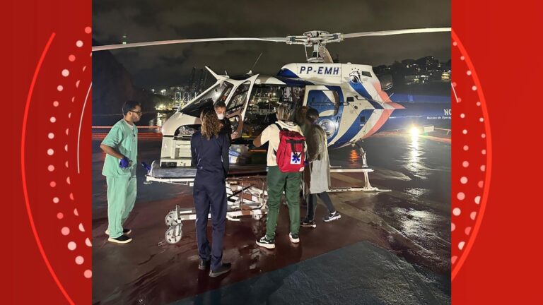 Turista chinês é resgatado após afogamento em Guarapari