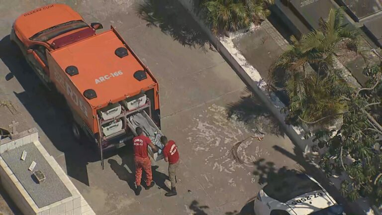 Corpos encontrados no cemitério de Inhaúma