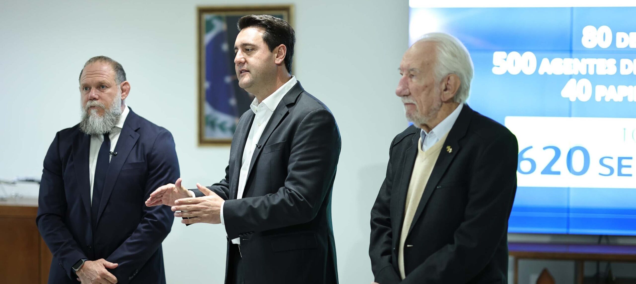 Ratinho Jr. assina maior nomeação da Polícia Científica da história do Paraná