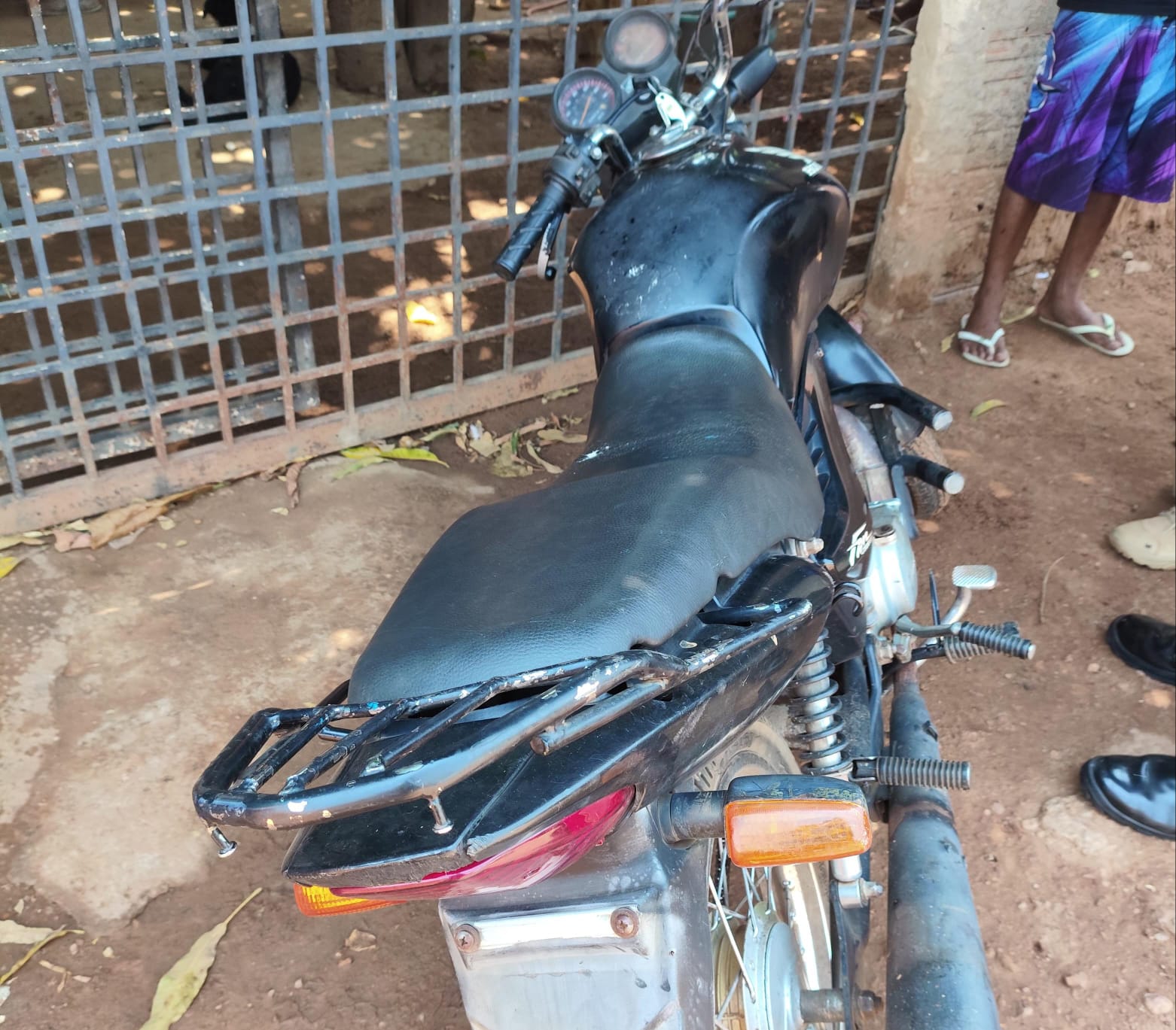 Homem com Ficha Criminal é Preso com Moto Furtada e Chassi Adulterado em Palmas