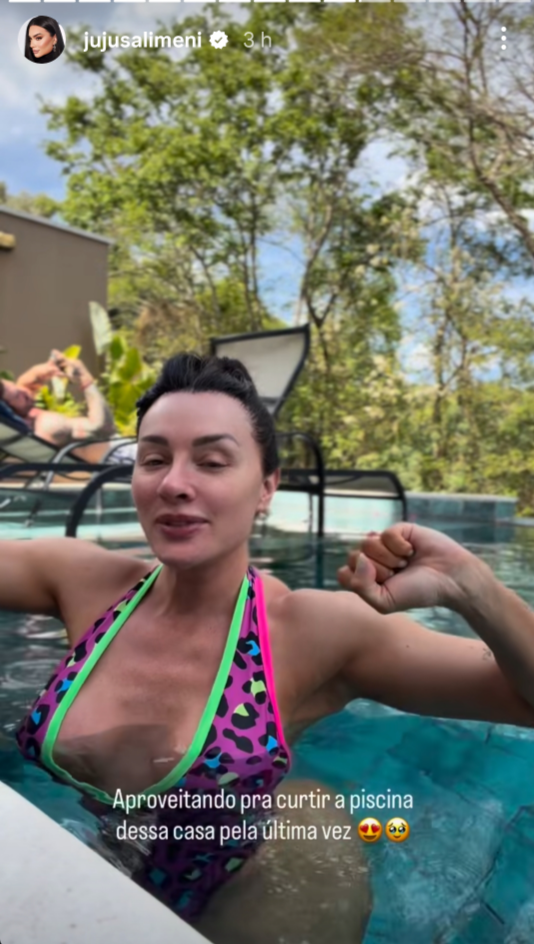 De Casa Nova e Coração Grato: Juju Salimeni se Despede de Lar Marcante e Celebra Novo Capítulo