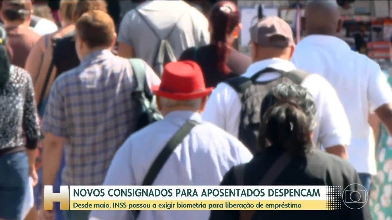 Valor de empréstimo consignado cai após biometria do INSS