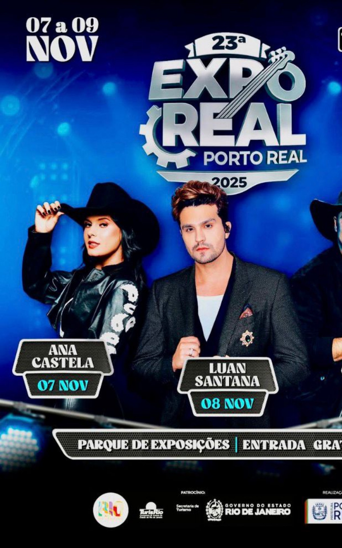 Porto Real Celebra 30 Anos com Expo Real e Expo Gospel Gratuitas e Shows de Ana Castela, Luan Santana e Ícones Gospel
