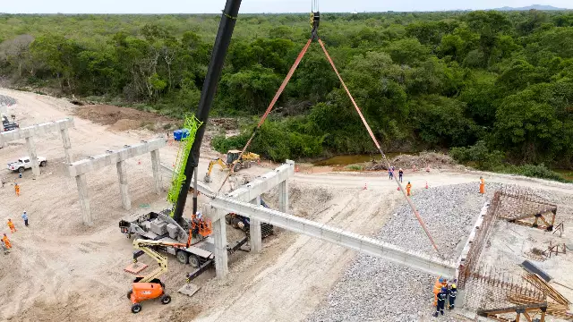 Rota Bioceânica Ganha Impulso com Avanço na Construção de Viaduto Estratégico