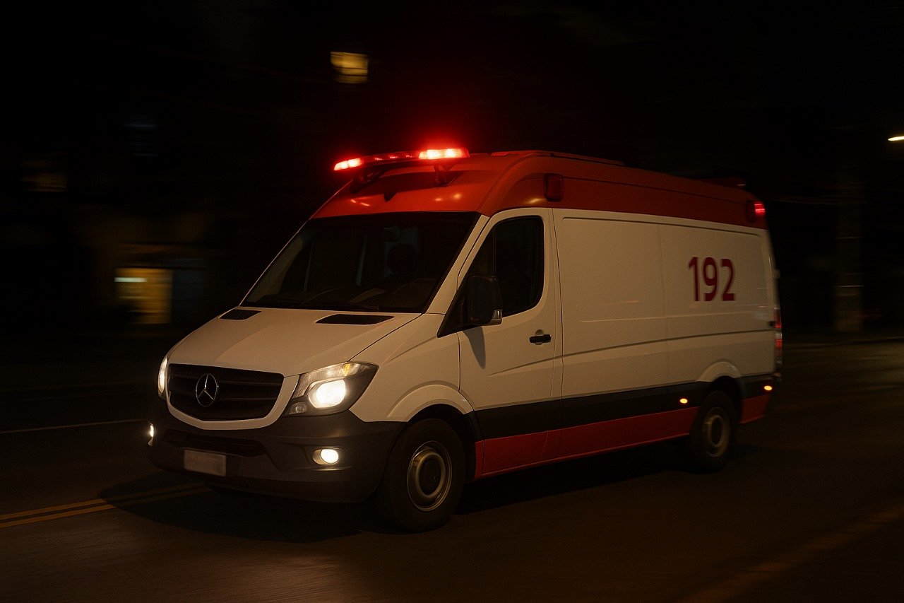 Mãe e filho ficam feridos em colisão no Murilo Teixeira; motorista alega não ter visto a moto