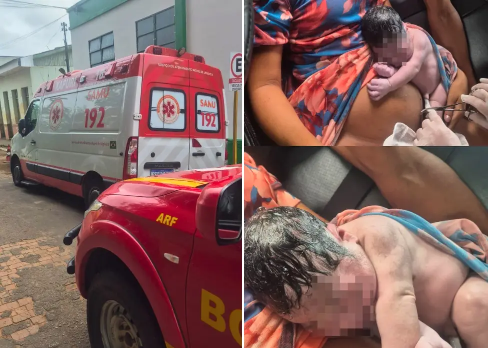 Em Xapuri, Bombeiros Surpreendidos com Parto Dentro da Viatura: ‘Foi um Momento Inesquecível’