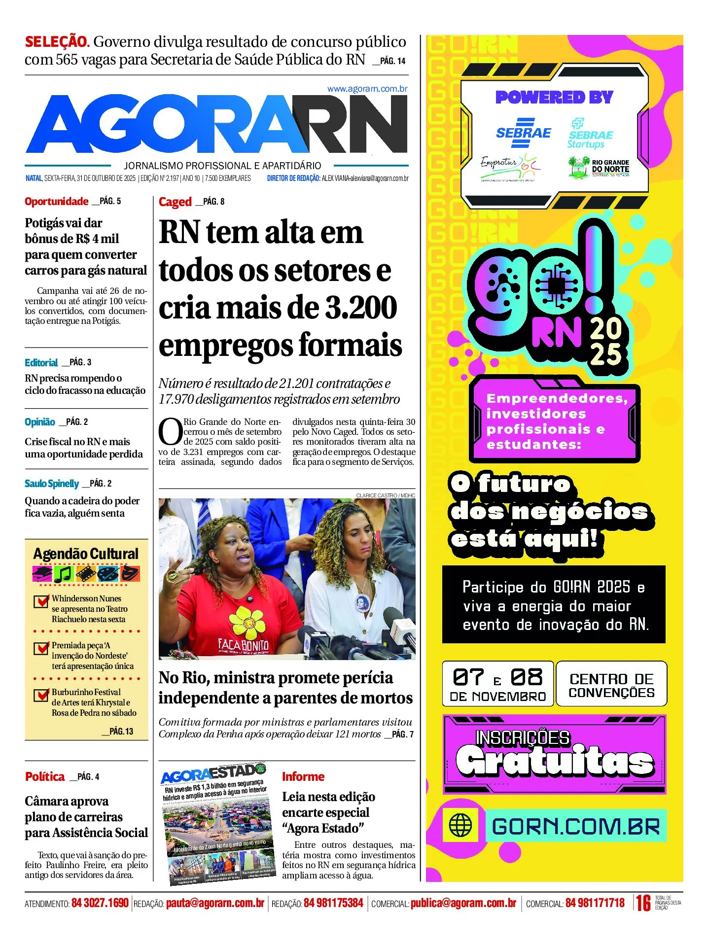 Acesso Imediato: Edição Completa do Agora RN em Formato PDF Disponível para Download