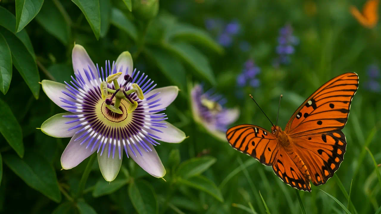 Atraia Borboletas e Dê Vida ao seu Jardim com a Passiflora, a Flor do Maracujá
