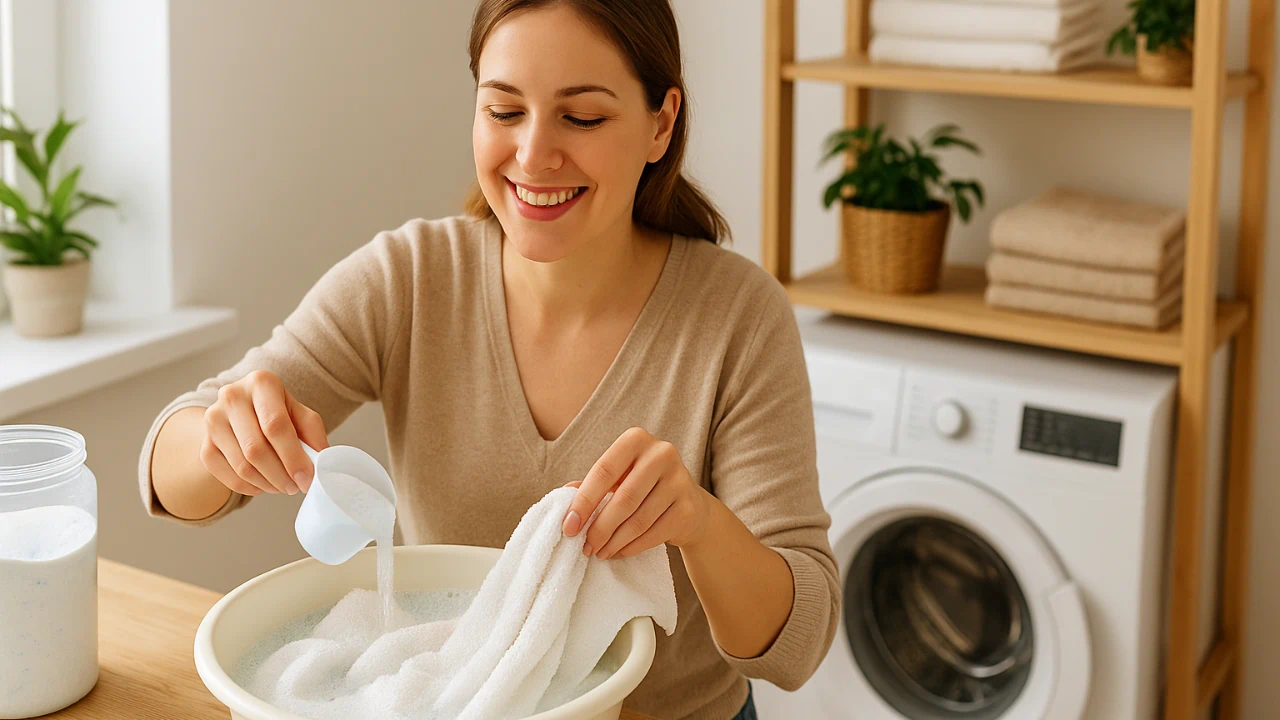 Toalhas Macias e Livres de Gordura: O Segredo Surpreendente com Sabão em Pó