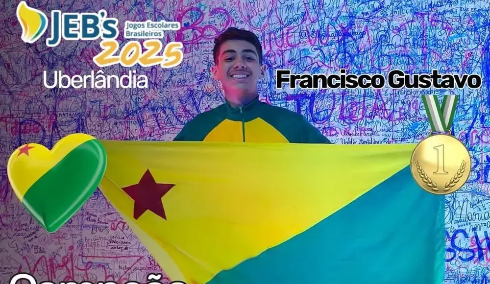 Acre Brilha nos Jogos Escolares Brasileiros: Atletas Conquistam Ouro, Prata e Bronze em Uberlândia