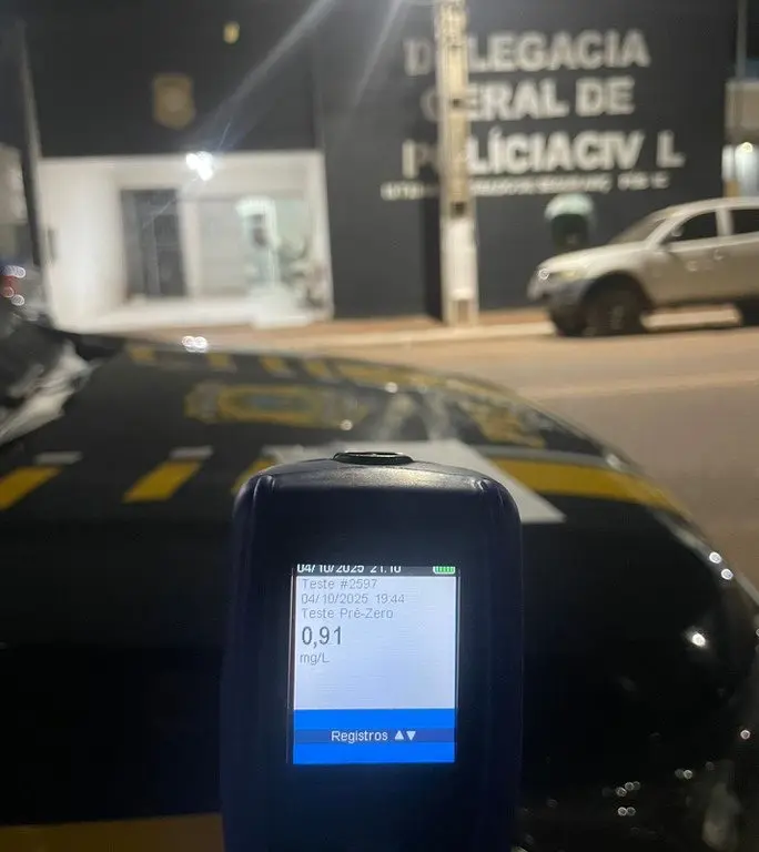 Fuga e Prisão: Motorista Bêbado Tenta Escapar da PRF em Assis Brasil e Acaba Detido