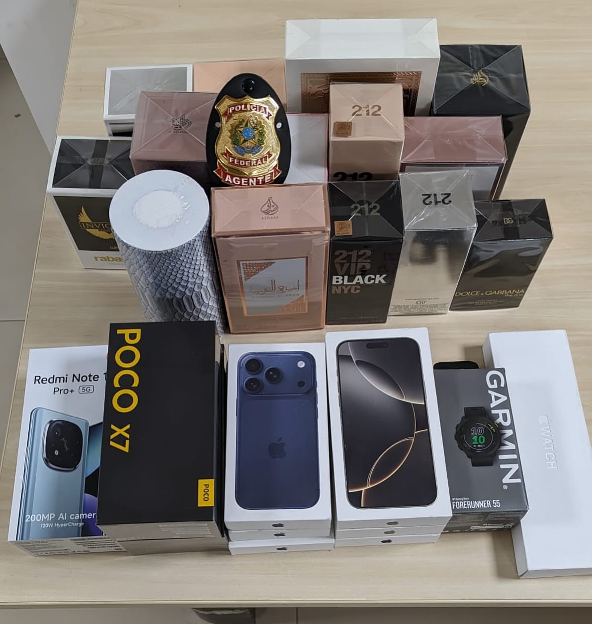 PF Combate Contrabando no Aeroporto de Imperatriz: Apreensão de Eletrônicos e Prisões